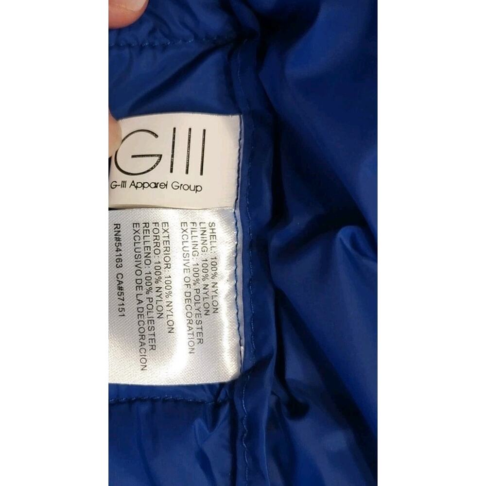 New York Mets G-III Sports By Carl Banks Puffer Jacket Men's XXL - Picture 6 of 8